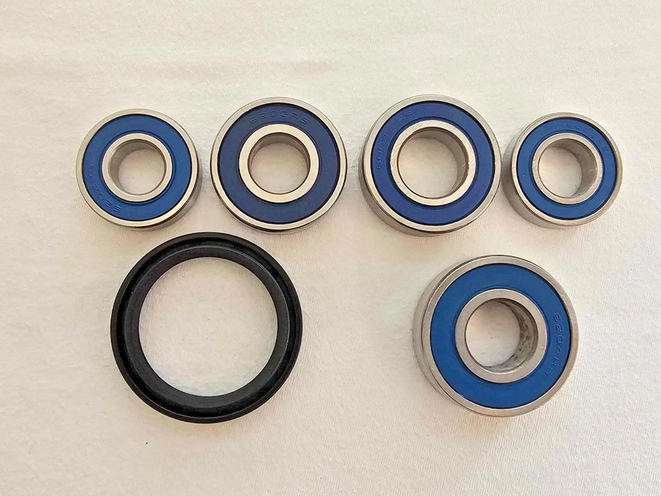 Rodamientos y sellos de rueda delantera y trasera Kawasaki KL650 KLR650 1987-2018 Foto 1 de 1