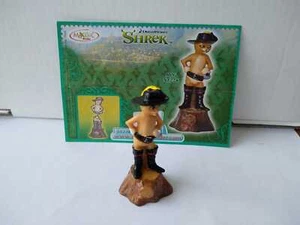 Sorpresina Kinder Shrek 2007 Personaggio Gatto con gli Stivali CON CARTINA - Foto 1 di 1