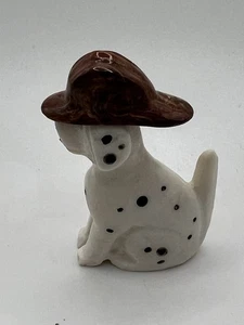 Zuni Dalmatian Fire Dog Fetish by Cody Nastacio *NEW* White Marble F4524 - Picture 1 of 7