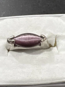 Ring Size 9 Purple Stone - Picture 1 of 10