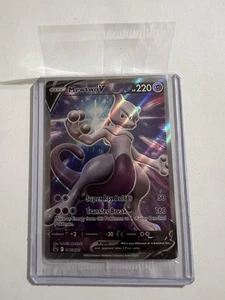 Pokemon Card TCG - Mewtwo V SWSH229 Black Star Promo Sword & Shield Mint Sealed - Picture 1 of 2