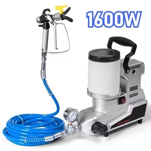 2.5L/min High Pressure Electric Airless Sprayer Machine Paint Spraying 1600W New - Picture 1 of 9