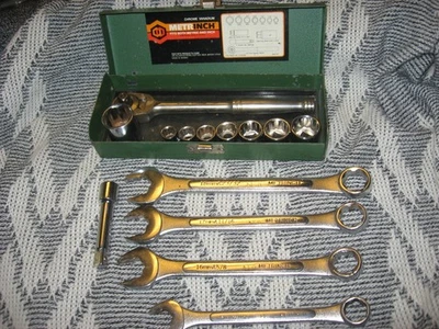 METRINCH TOOLS SET OF SOCKETS AND WRENCHES - Image 1 of 4