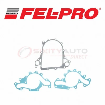 Fel-Pro Water Pump Install Kit for 1982-1997 GMC C1500 6.2L 6.5L V8 - Engine wv Foto 1 de 4