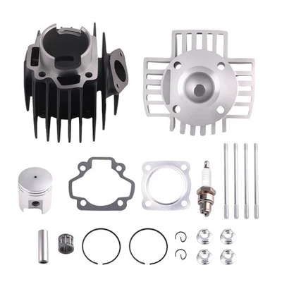 60cc Cylinder Piston Gasket Head Top End Kit For Yamaha PW50 1981-2009 - Photo 1/4