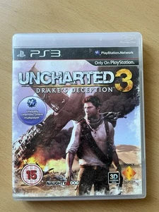 Uncharted 3 Among Thieves PS3 Game - No Manual - Picture 1 of 4