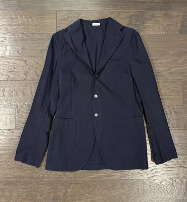 Abrigo Blazer Deportivo EIDOS Algodón Azul Marino Talla 50 Italiano 40 EE. UU. Foto 1 de 4
