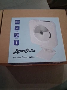 Bryon Statics Portable Stereo with CD Player WM01 - Picture 1 of 3