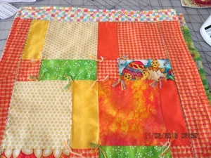 TOPPER CUADRADO PASCUA 13"--COSTURAS DECORATIVAS--#E5A-3D - Imagen 1 de 24