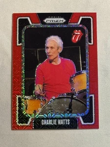 2025 Panini Prizm The Rolling Stones Red Mojo Charlie Watts /99 #9 - Picture 1 of 2