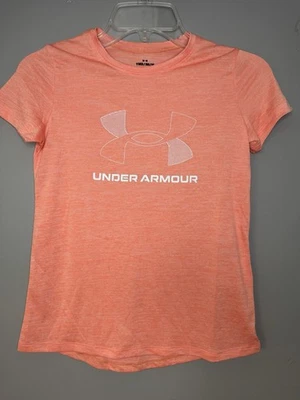 Under Armour Girls YMD Coral Tshirt - Image 1 of 3