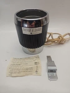 Afeitado Knapp Monarch Therm A vintage con montaje en pared EE. UU. - Imagen 1 de 5