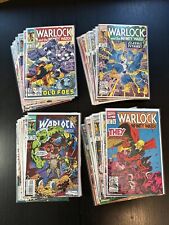 HUGE LOT OF 54 Warlock Comic Books Sleeved & Boarded FREE SHIPPING