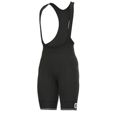 ALE Mens Cycling Bib Shorts - Corsa Pragma - Padded, Black/White, L13646718 - Image 1 of 4