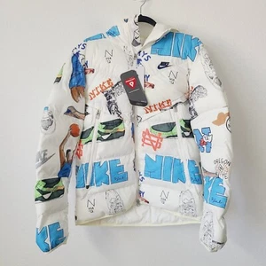 Nike Storm-Fit Bold School Windrunner Puffer Jacket FZ2288-133 Size M - Picture 1 of 10