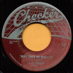 J.B. LENIOR (Don't Touch My Head / I've Been Down) R&B - SOUL 45 RPM RECORD - Picture 1 of 2