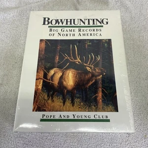 Vtg. Bowhunting Big Game Records of North America - Hardback, New 1993 - Foto 1 di 6