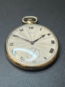 ROLEX Pocket Watch Manual Winding Antique 1920s - Picture 1 of 18