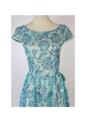 Новый с Ярлыками $109 Roberta блестки кружева коктейльное платье размер 5 - Изображение 1 из 4