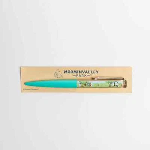 Moomin Valley Park Ltd. Snufkin mascot Denmark ESKESEN floaty ballpoint pen mint - Picture 1 of 2