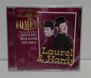 Laurel & Hardy: The Golden Age of Comedy CD~ FACTORY SEALED!!! Made in England - Imagen 1 de 6