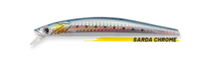 HERAKLES JEKO 125 mm 16,8 g SARDA CHROME Slow Sinking Rattle pesca spinning - Imagen 1 de 1