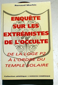 MAGIE/OCCULTISME/ENQUETE SUR LES EXTREMISTES../R.MARHIC/1995/ENVOI DE L'AUTEUR - Foto 1 di 2