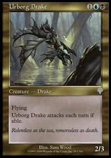 MTG magic cards 4x x4 Light Play, English Urborg Drake Invasion