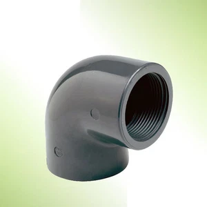 RACCORDI PVC CURVA GOMITO 90° F/F PN16 FILETTATO DIAMETRO 3/8" ÷  4" - Foto 1 di 1