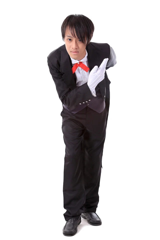 Kuroshitsuji / Black Butler Cosplay Costume Michaelis Sebastian 2nd Ver Set - Image 1 of 1