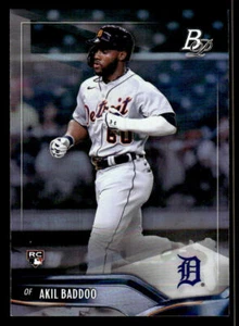 2021 Bowman Platinum #90 Akil Baddoo Rookie Card Detroit Tigers - Picture 1 of 2