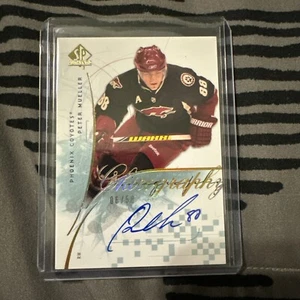 2009-10 SP Authentic Chirography Peter Mueller PM /50 - Picture 1 of 2