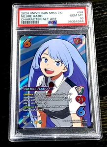 Universus My Hero Academia Girl Power NEJIRE HADO #94 Alt Art Foil PSA 10 Gem - Picture 1 of 2