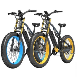 Lankeleisi RV700 E Bike Bicycle 1000W 16AH Battery Hydraulic Brake 26" Fat Tire - Picture 1 of 11