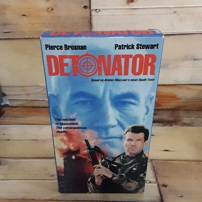 Detonator VHS VCR Tape Used Pierce Bronson - Image 1 of 4
