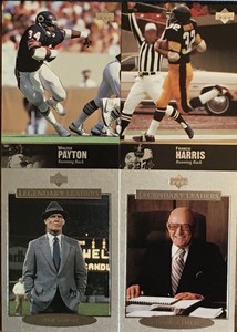 1997 Upper Deck NFL Legends Cards - Select Your Cards