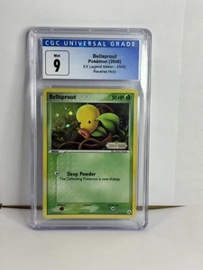CGC 9 Mint Bellsprout 49/92 EX Legend Maker Reverse Holo 2006 - Picture 1 of 3