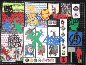 ¡Kit de álbum de recortes AVENGERS! Project Life, papel, troquelados, Marvel, Ironman, capitán - Imagen 1 de 1