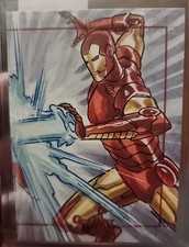 2012 Marvel Greatest Battles SketchaFEX Ironman 
