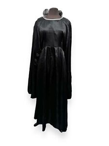 Black Halloween Witch Wizard Dress Size 14 - Ex Hire Fancy Dress Costume Vampire