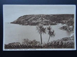 Devon SALCOMBE Bolt Head from Castle Point - Old Postcard by J.Salmon Ltd - Picture 1 of 2