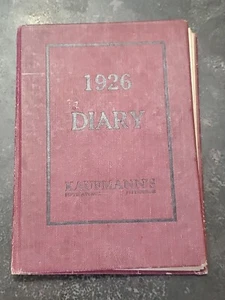 1926 Kaufmann's Department Store Diary Calendar Vintage RARE - Picture 1 of 14