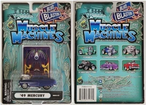 MUSCLE MACHINES '49 MERCURY - BRAND NEW/FACTORY SEALED - BLVD. BLASTERS - 1:64 - Picture 1 of 8