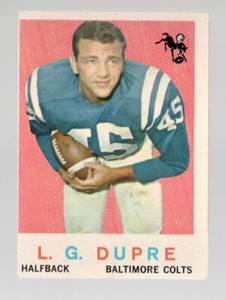 1959 Topps #163 L.G. Dupre VG/Ex