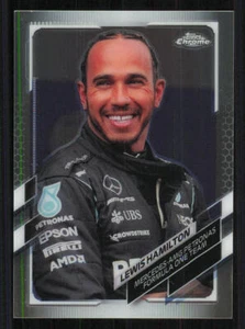2021 Topps Chrome Formula 1 #50 Lewis Hamilton - Picture 1 of 2