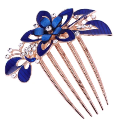 1PC Bridal Hair Comb for Women Crystal Comb Hair Accessories Hair Side Combs - Image 1 of 4