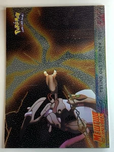 1999 Topps Pokemon Movie Edition #7 Trying Out The New Toy FOIL Black Logo (B) - Bild 1 von 2