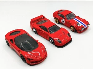 Hot Wheels 2025 Ferrari SF90 F40 365 GTB Lot 3 Unspun Loose VHTF 🔥READ3FREE RRs - Picture 1 of 2