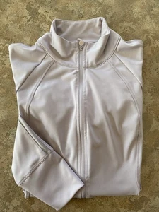 APANA ACTIVEWEAR Womens S Lilac Yoga Full Zip Mockneck Jacket/Top - Picture 1 of 6
