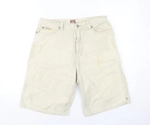 Quiksilver Beige Corduroy Shorts for Men Size 32 - Picture 1 of 12